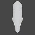 Realistic Polar Bear 3D Model With White Fur And Detailed Claws