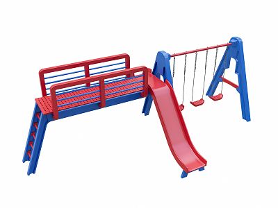 Modern slide children'slide 3d model