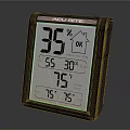 ACU-RITE Medical Device for Monitoring Temperature Humidity with Percentage Readings and OK Indicator