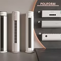 POLIFORM Modern Indoor Wall Mounted Air Conditioners And Vertical Fans Design