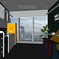 Modern pantry 3d model