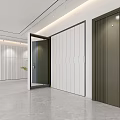 Modern Door Showroom Featuring Various Stylish Contemporary Door Designs In Interior