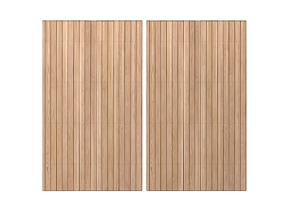 Wooden Flooring Natural Light Brown Long Planks With Clear Wood Grain For Modern Home 3d model