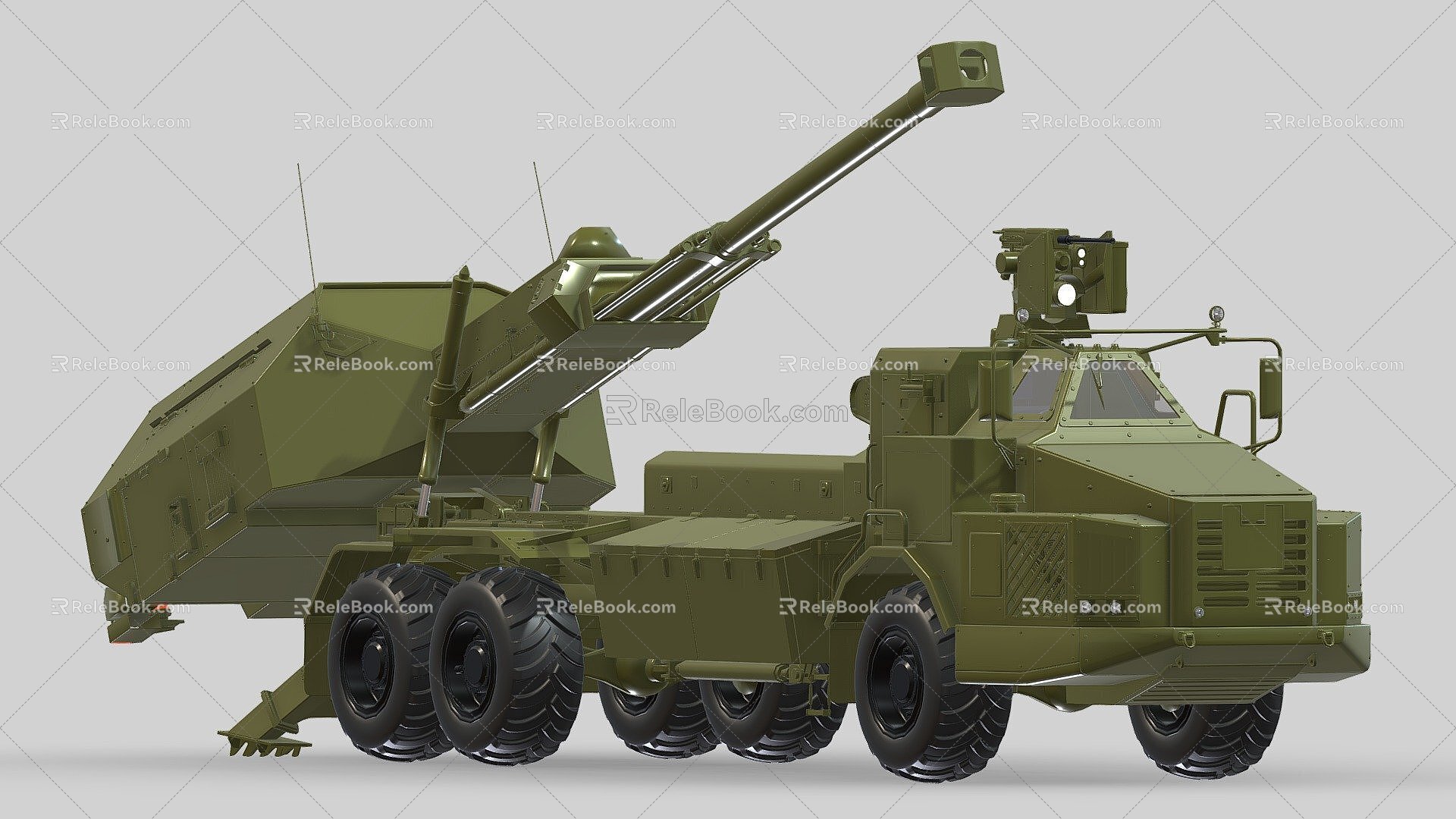 Archer Artillery Vehicle 3d model