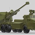 Archer Artillery Vehicle 3d model