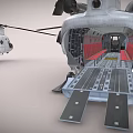 Modern Stealth Fighter Jet With Gray Paint Jet Engines And Aerodynamic Wings