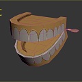 dental implant teeth teeth gingival dentures oral organs medical teaching aids 3d model