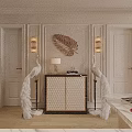 Modern Luxury Beauty And Hair Salon With Bright Soft Tone Elegant Comfortable Interior Design