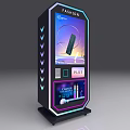 Modern Fashion Vending Machine With LED Lights And Product Display Screen