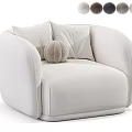 Modern Accent Leisure Chair With Plush Pillows And Various Color Options