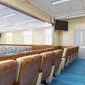 Modern Classroom Recording and Broadcasting Classroom 3d model