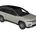 Modern Silver SUV With Black Roof And Sleek Exterior Featuring Alloy Wheels