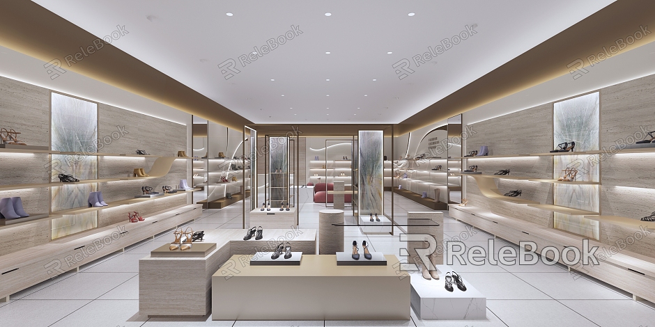 Shoe Showroom Store model