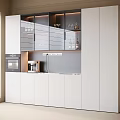 Modern Wine Cabinet Sideboard 3d model