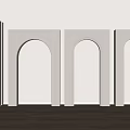 Arch door 3d model