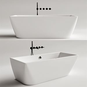 Modern Bathtub 3d model