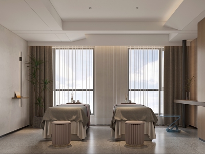 Modern SPA Beauty Salon 3d model