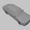 Black Luxury Sedan With Classic Design Silver Trim And Elegant Wheel Details