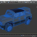 Gray Off Road SUV With Black Roof And Rugged Design Large Tires