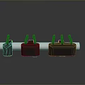 Exchanger Sci-Fi Items Sci-Fi Components High-Tech Components Sci-Fi Equipment Sci-Fi Scene Sci-Fi Environment 3d model