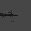 heavy machine gun 3d model