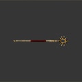 Sun Scepter Sun Scepter Ancient Scepter Ancient Scepter Magic Scepter Metal Scepter 3d model