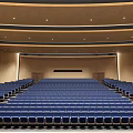 Modern Conference Hall Multi-function Hall Report Hall 3d model