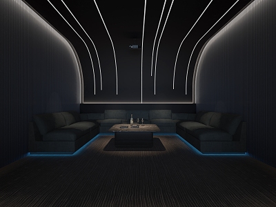 AV Room 3d model