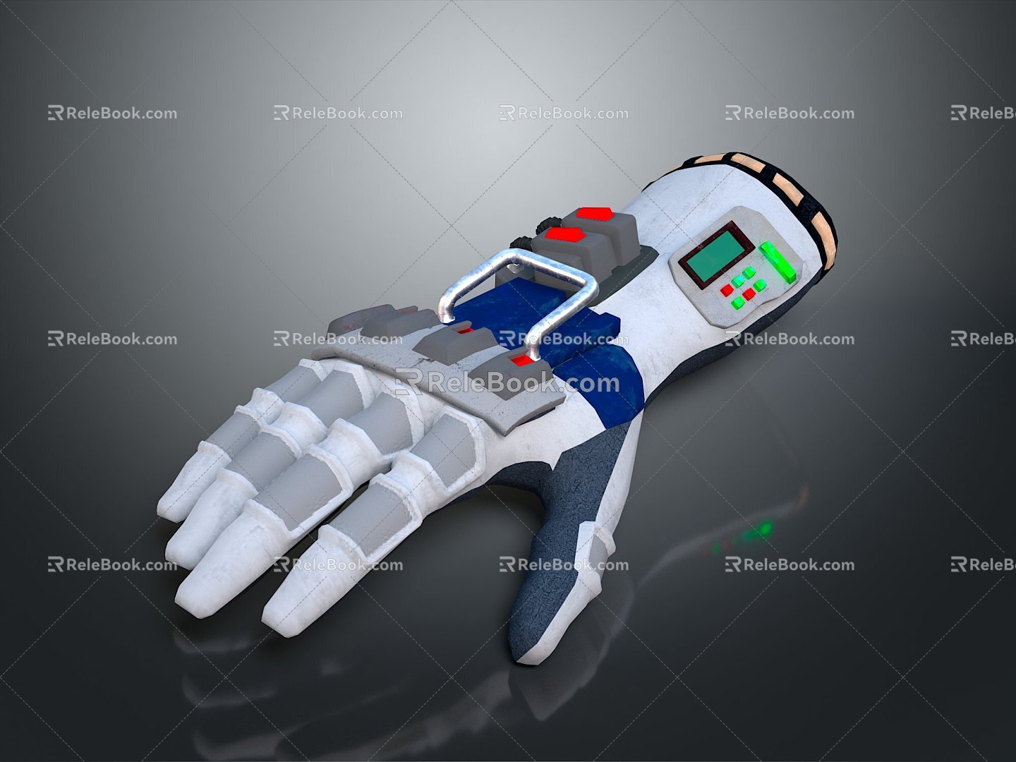 Robot Hand Science Fiction Hand Manipulator Robot Hand Robot Parts Industrial Robot Mechanical Arm 3d model