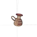 Old clay pot 3d model