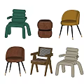 Stylish Accent Chairs With Various Designs Multiple Colors And Modern Leg Styles For Home Decor
