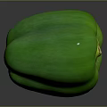 Fresh Green Bell Pepper Nutritious Healthy Vegetable Great For Salads And Cooking