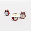 Old alarm clock 3d model
