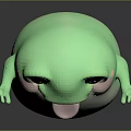 Frog Poison Frog Game Frog Reptile Cold Blooded Animal Reptile 3d model