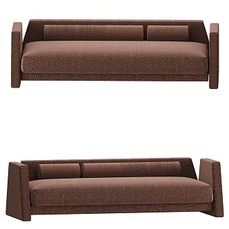 Cloud Sofa European Fabric Sofa American Office Sofa Living Room Sofa Tofu Block Sofa 3d model