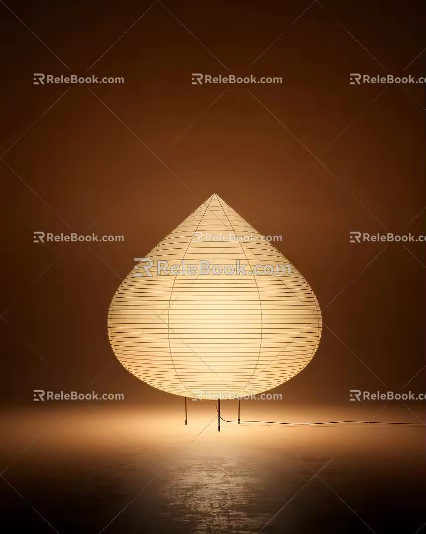 modern table lamp floor lamp atmosphere lamp 3d model