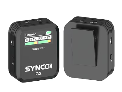 SYNCO G2 Wireless Stereo Receiver Digital Audio Accessory For Mobile Phones 3d model