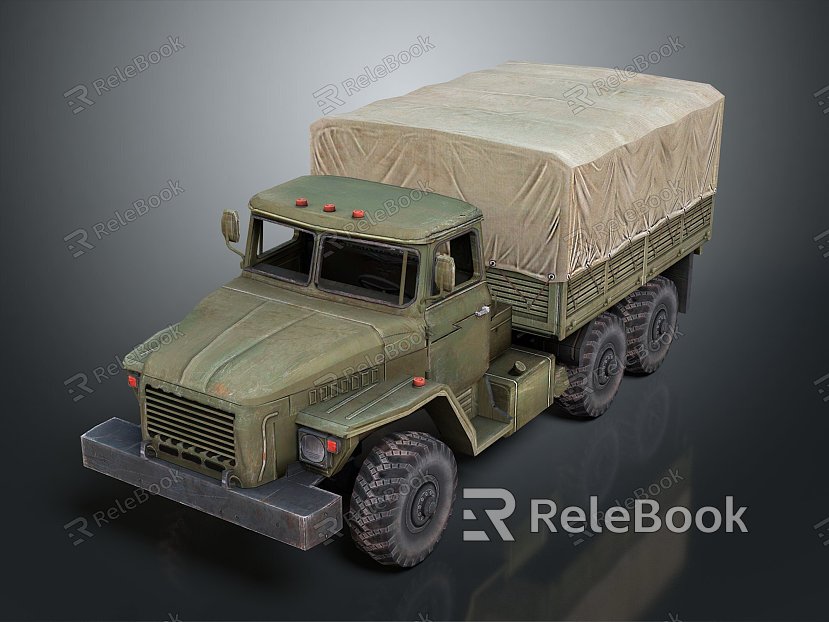 Modern Military Truck Truck Military Card Military Truck Bulletproof Truck model