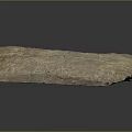 Ancient Egyptian Stone Stele With Hieroglyphs And Relief Carvings Of Figures