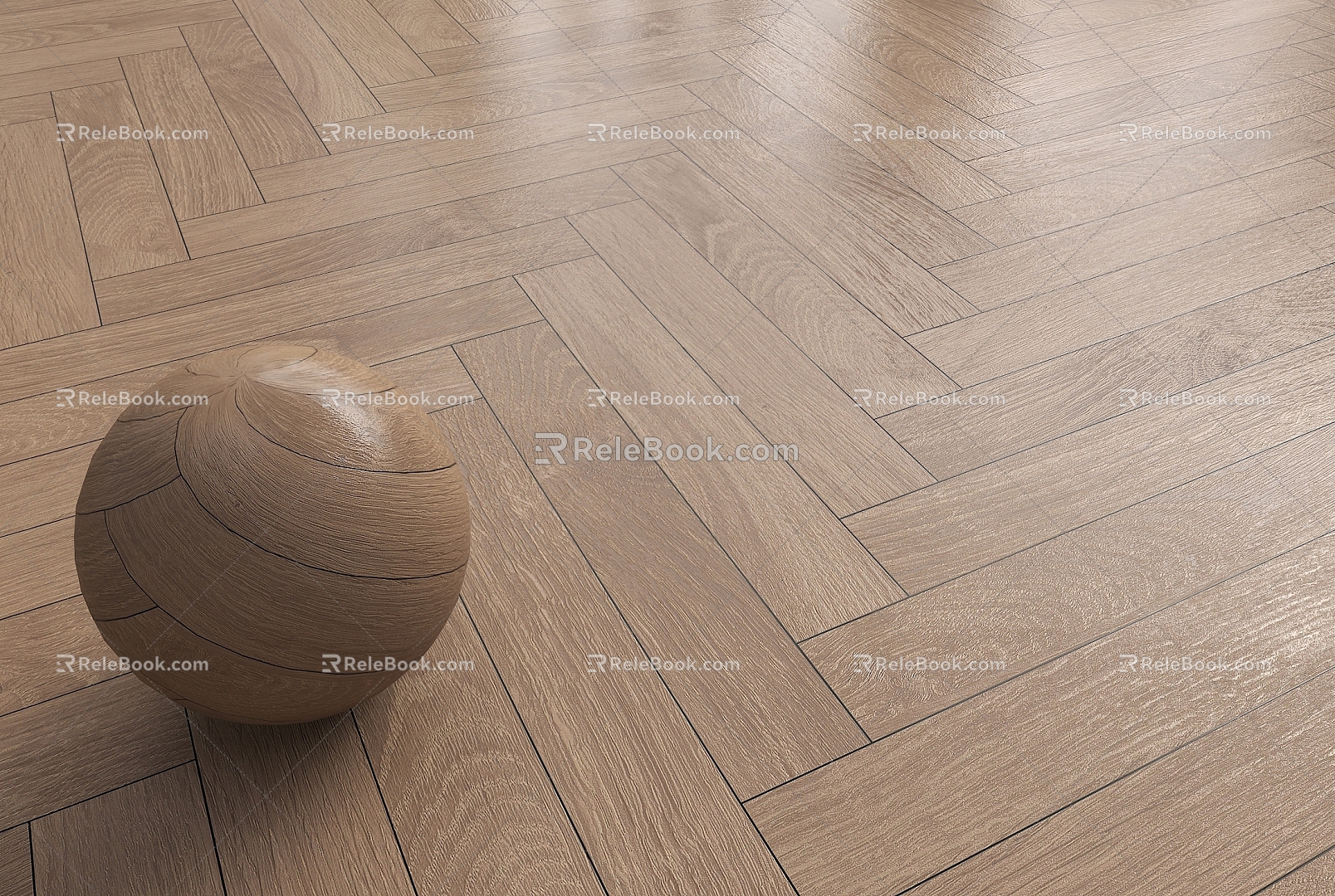 Solid Wood Flooring Fishbone Flooring Fine Grain Flooring Oak Flooring brown Flooring Antique Flooring Flooring 3d model