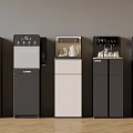 Modern Standing Home Appliances Collection With Gray White Black Color And Design Variations