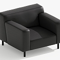 Single Sofa Single Chair Leisure Chair Office Sofa 3d model