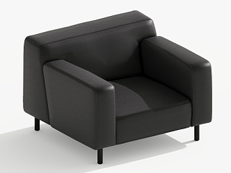 Single Sofa Single Chair Leisure Chair Office Sofa 3d model