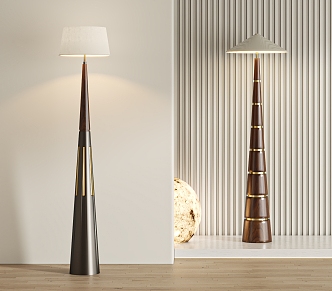 Floor lamp combination 3d model