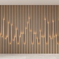 Wood veneer modeling background wall creative background wall grille starry sky background wall grille gradient spotlight background wall living room background wall sofa background wall screen partition 3d model