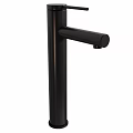 Modern Sleek Black Faucet With Single Handle Design For Kitchen Use