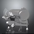 Animal Meat Slicing Machine With Stainless Steel Blade And Safety Cover