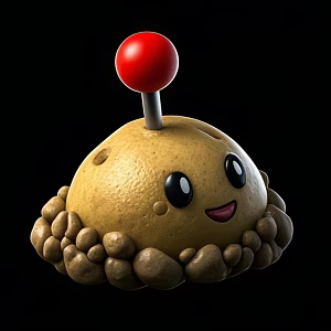 Plants vs Zombies Potato Mines 3d model