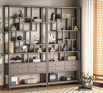 New Chinese Antique Rack 3d model