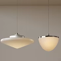 Modern Pendant Lights With Different Shapes Glass Shades And Silver Metal Finish